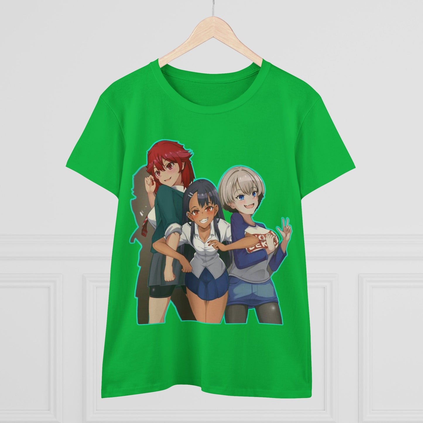 Anime-Inspired Tomo chan is a girl Women's Cotton Tee, Casual Graphic Shirt, Cosplay Tee, Gift for Anime Fans, Cute Manga Shirt