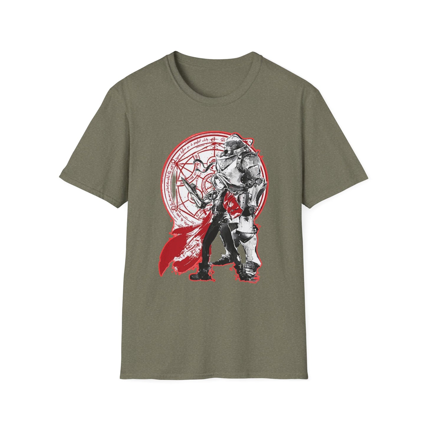 Unisex Graphic fma 2T-Shirt with Alchemist Design – Stylish Casual Wear, Anime Gift, Perfect for Fans, Everyday Comfort, Unique Gift Idea