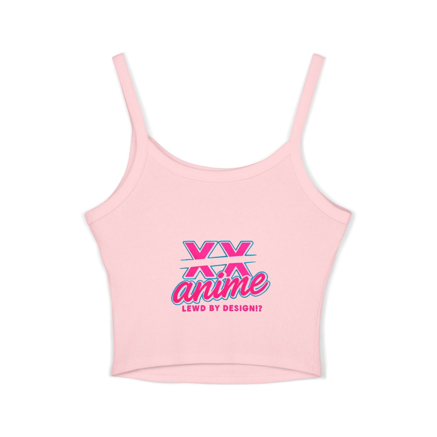 Anime-Inspired kpop Women's Spaghetti Strap Tank Top | Cute Graphic Tees for Summer, Festival Wear, Casual Outfits, Anime Lovers, Unique Gift