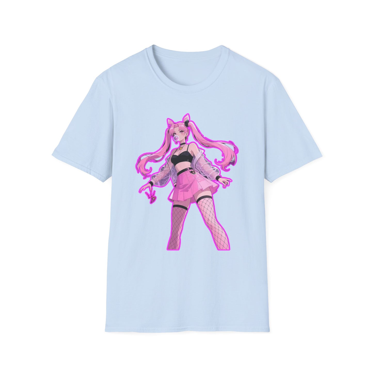 Cute Anime sailor moon 8 Girl Graphic Tee, Soft Cotton T-Shirt for Fans, Kawaii Apparel, Perfect Gift for Anime Lovers, Cosplay Top, Festival Wear