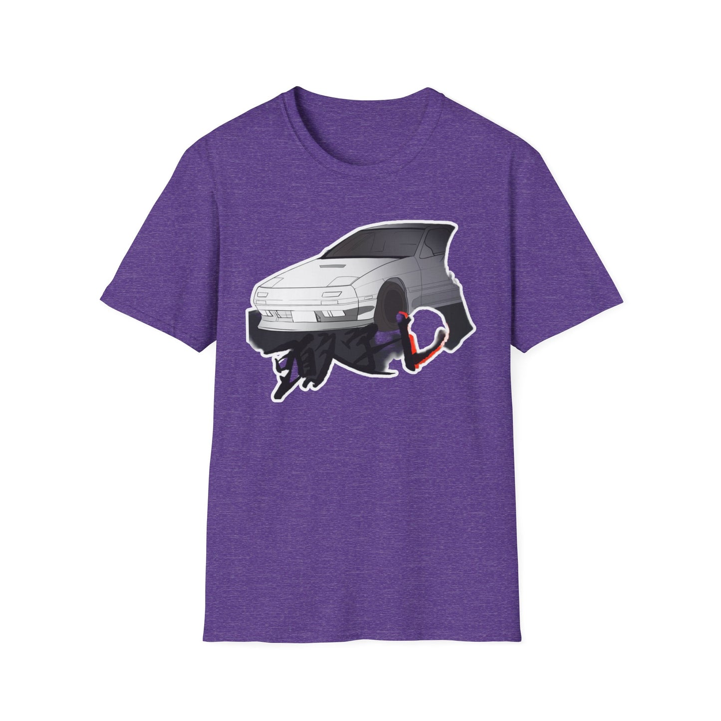 Cool Car Graphic initial D Unisex Tee, Softstyle T-Shirt for Auto Enthusiasts, Perfect Gift for Birthdays and Car Shows, Casual Everyday Wear