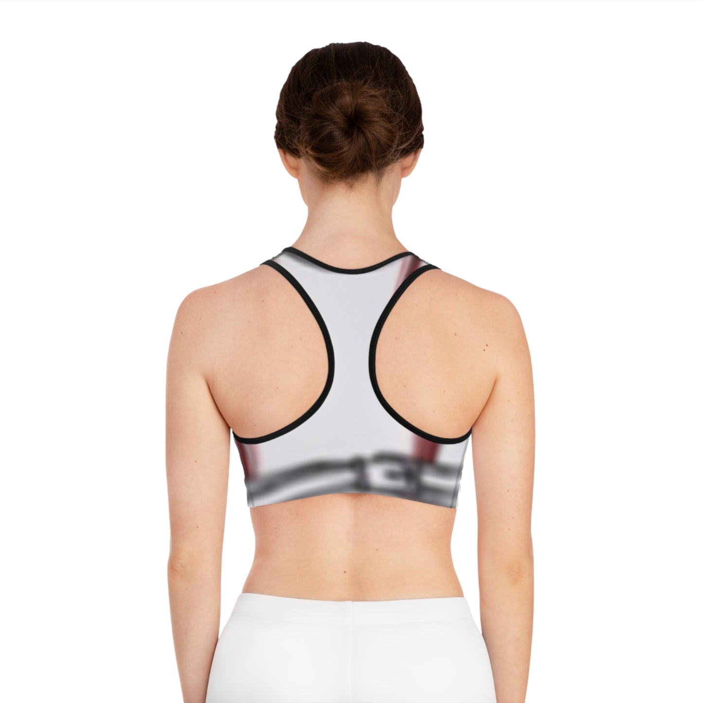 Sporty AOP sword style Asuna cosplaySports Bra for Active Women, Stylish Workout Essential, Gym Gear, Exercise Apparel, Fitness Bra