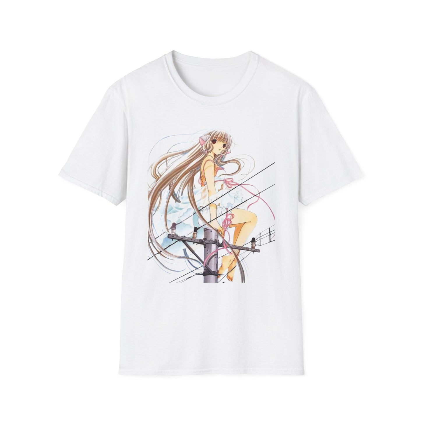 Anime-Inspired 00's Unisex Softstyle T-Shirt, Casual Tee, Graphic Shirt, Birthday Gift, Everyday Wear, Pop Culture Fashion