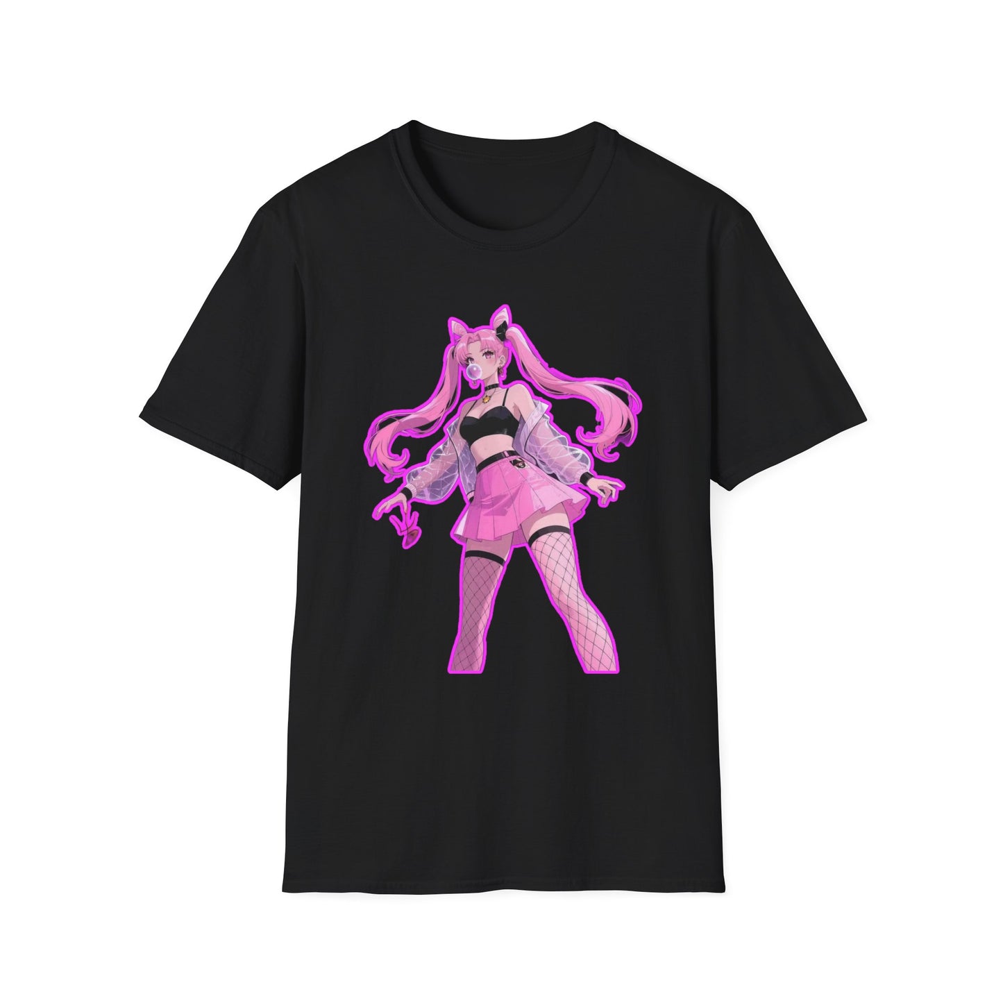Cute Anime sailor moon 8 Girl Graphic Tee, Soft Cotton T-Shirt for Fans, Kawaii Apparel, Perfect Gift for Anime Lovers, Cosplay Top, Festival Wear