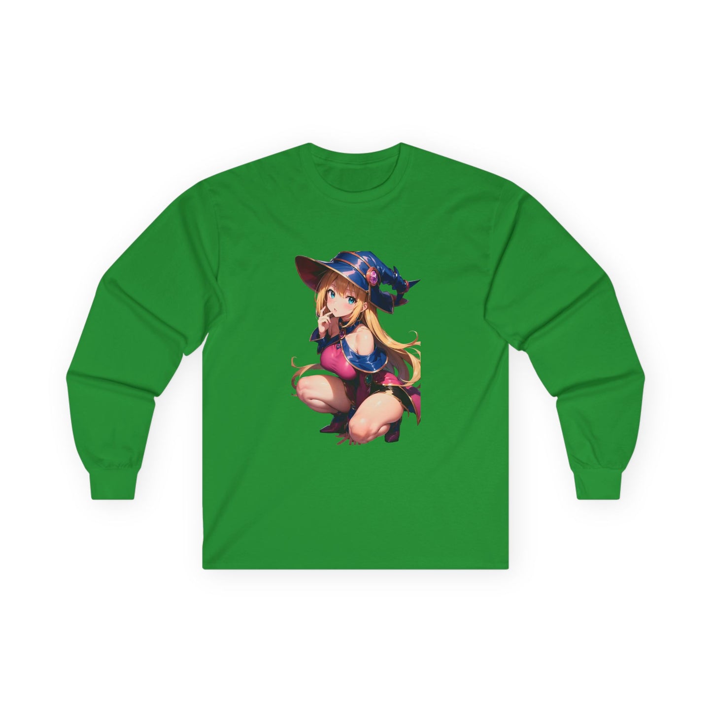 Ygo dmocgal style Long Sleeve Tee, Unisex Cotton Tee, Anime Apparel, Casual Wear, Streetwear, Unique Gift for Fans