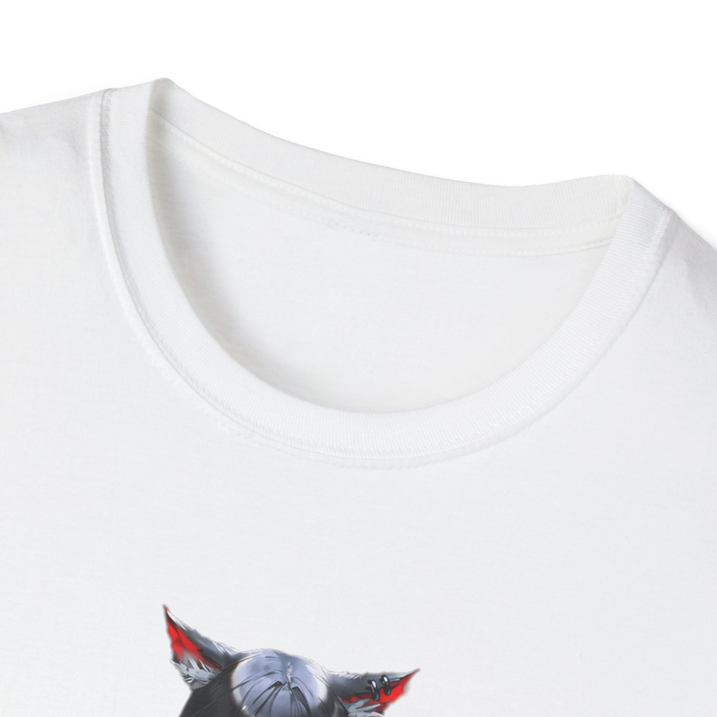 Anime-Inspired Graphic tokyo ghoul style 6T-Shirt, Unisex Softstyle Tee, Casual Wear, Gift for Otaku, Anime Expo, Trendy Streetwear, Unique Fashion