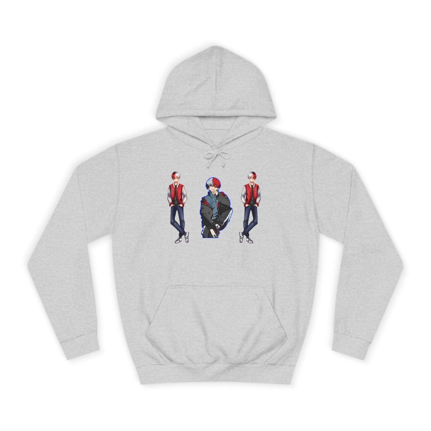 Hero school toto style Hoodie, Cozy Casual Wear, Gift for Students, Streetwear, Music Events, College Hoodie, Graphic Sweater
