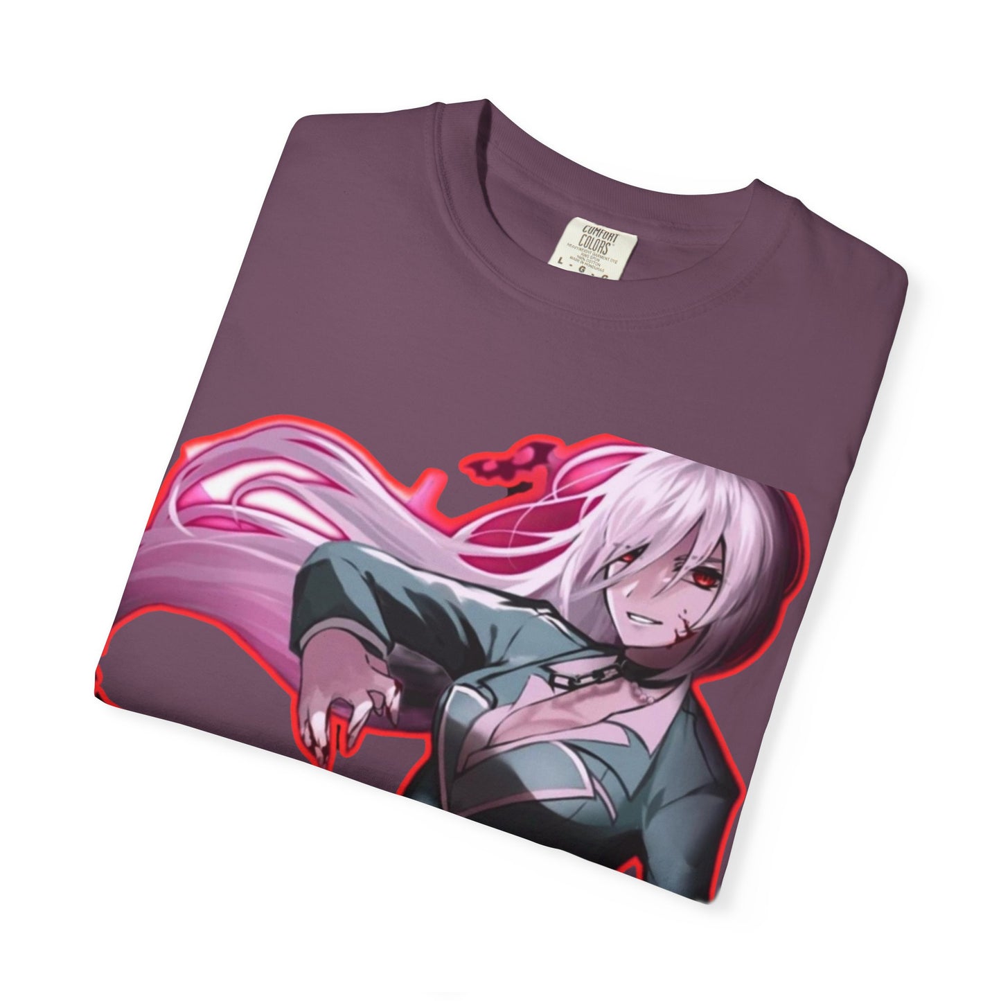 Anime-Themed T-Shirt Featuring Bold Artwork