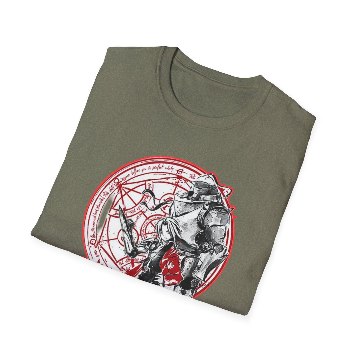Unisex Graphic fma 2T-Shirt with Alchemist Design – Stylish Casual Wear, Anime Gift, Perfect for Fans, Everyday Comfort, Unique Gift Idea