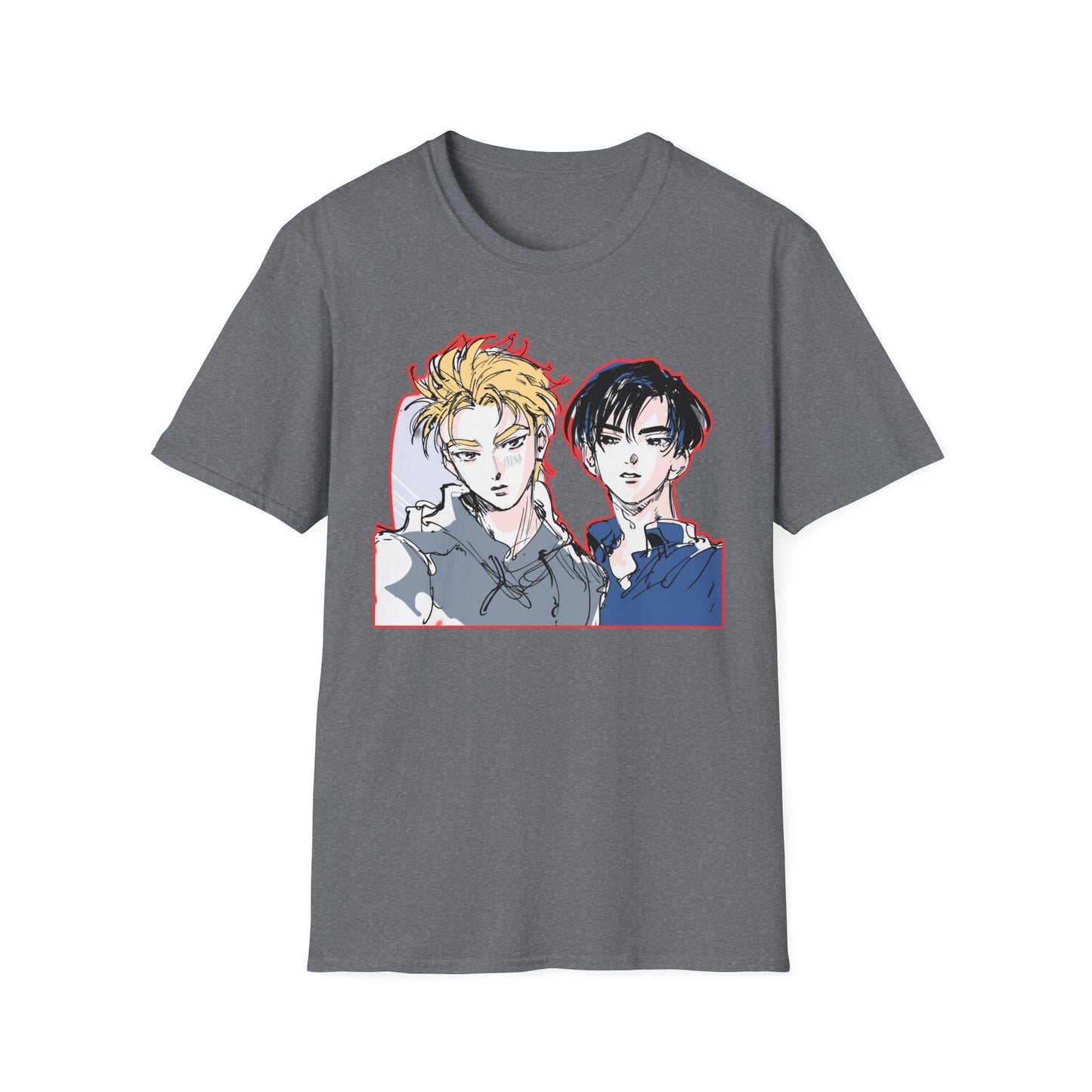 Anime-Inspired initial D 13 Unisex Softstyle T-Shirt, Stylish Graphic Tee, Casual Wear, Gift for Anime Lovers, Everyday Fashion