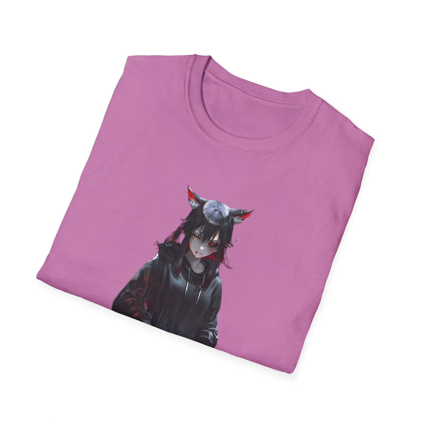Anime-Inspired Graphic tokyo ghoul style 6T-Shirt, Unisex Softstyle Tee, Casual Wear, Gift for Otaku, Anime Expo, Trendy Streetwear, Unique Fashion