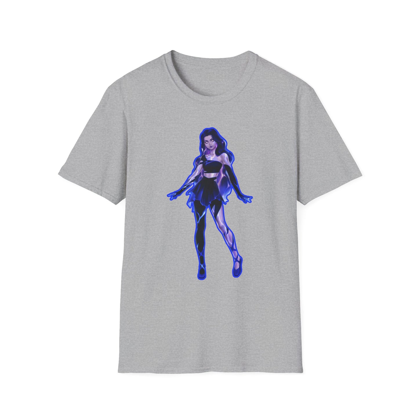Mystical Fairy spooky season fortnite 3Graphic T-Shirt, Unisex Softstyle Tee, Fantasy Clothing, Gift for Her, Magical Daywear, Unique Fan Apparel