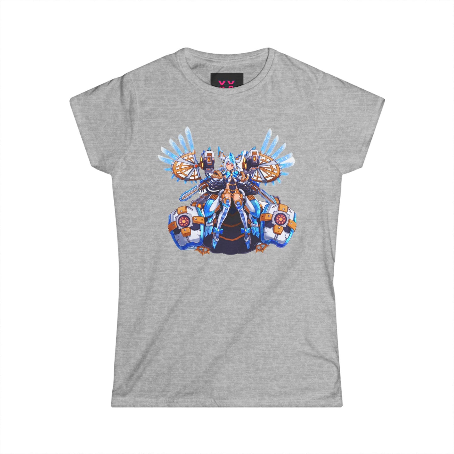 Drykage Women's Softstyle Tee, Cute Anime Gift, Casual Shirt, Fun Graphic Tee, Trendy Anime Fashion