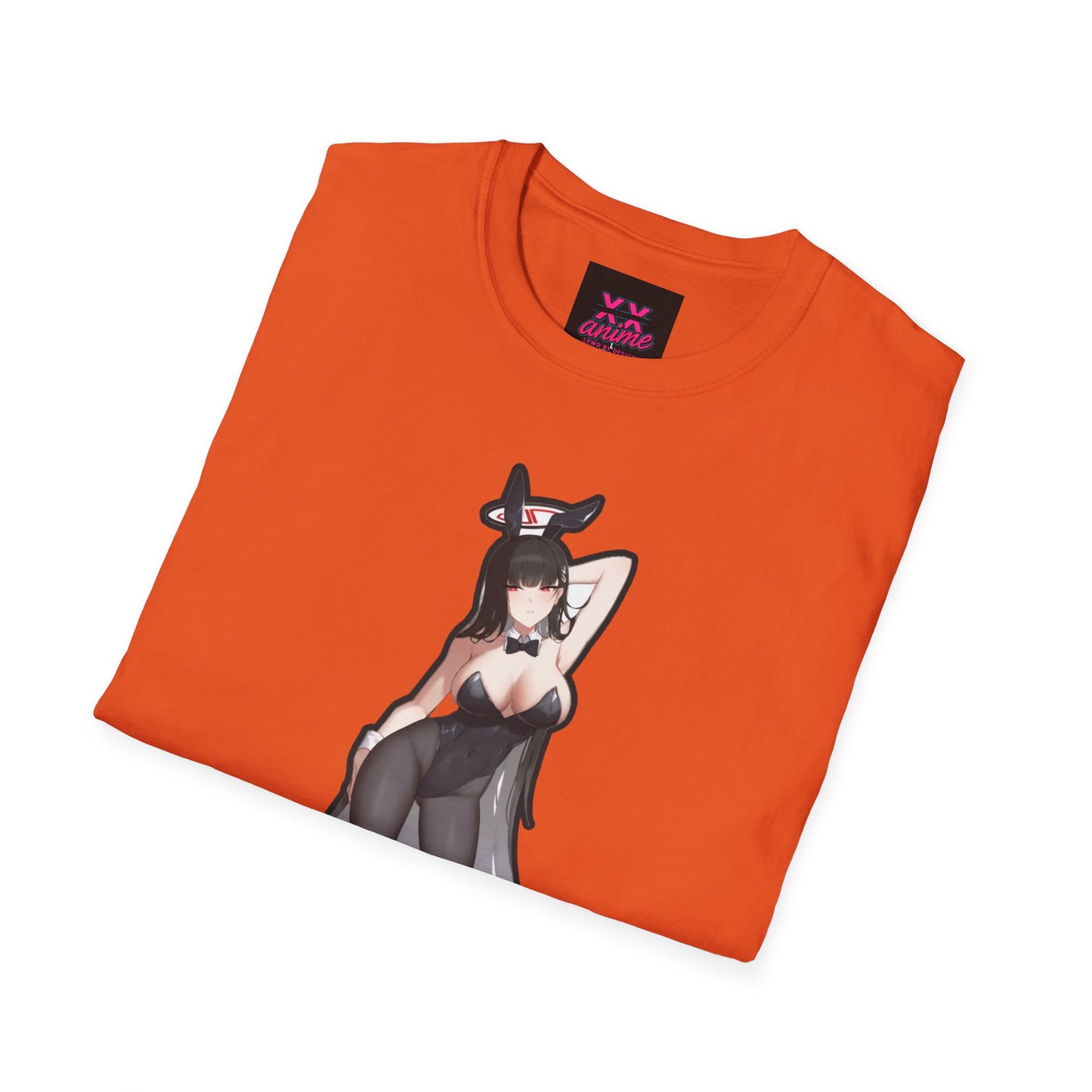 Anime-Inspired Witchy lewd bunny 2 T-Shirt: Spooky Season Vibe, Perfect for Comic Con, Halloween Party, or Casual Wear, Unisex Softstyle Tee, [...]