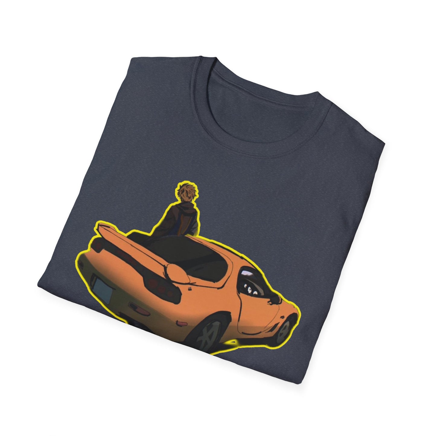 Vibrant Car Art initial D 8 Unisex Softstyle T-Shirt, Casual Graphic Tee, Gift for Car Enthusiasts, Unique Apparel for Everyday Wear, Retro [...]