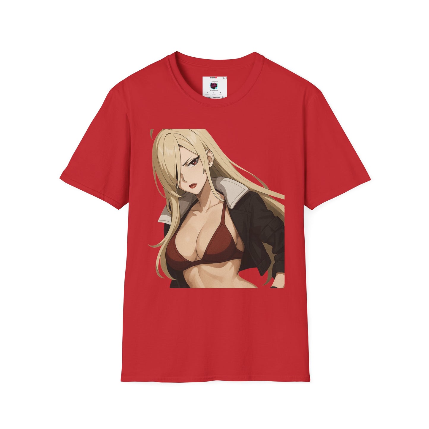 Anime-Inspired Unisex T-Shirt with Bold Graphics – Casual Wear, Fan Merchandise, Unique Gift, Stylish Daily Outfit, Graphic Tee