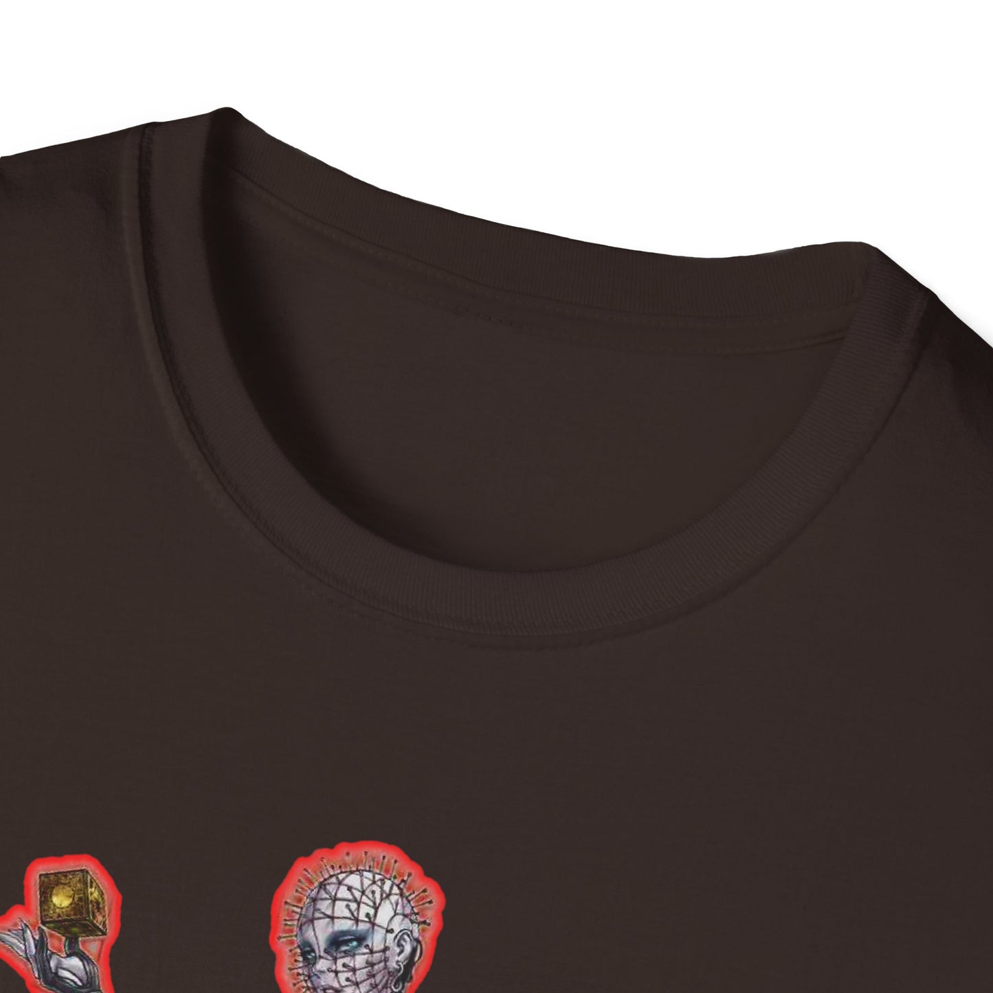 Stylish Graphic spooky season masters of horror 4Tee - Unisex Softstyle T-Shirt with Artistic Design, Casual Wear, Gift for Art Lovers, Unique Fashion Top, Everyday Comfort