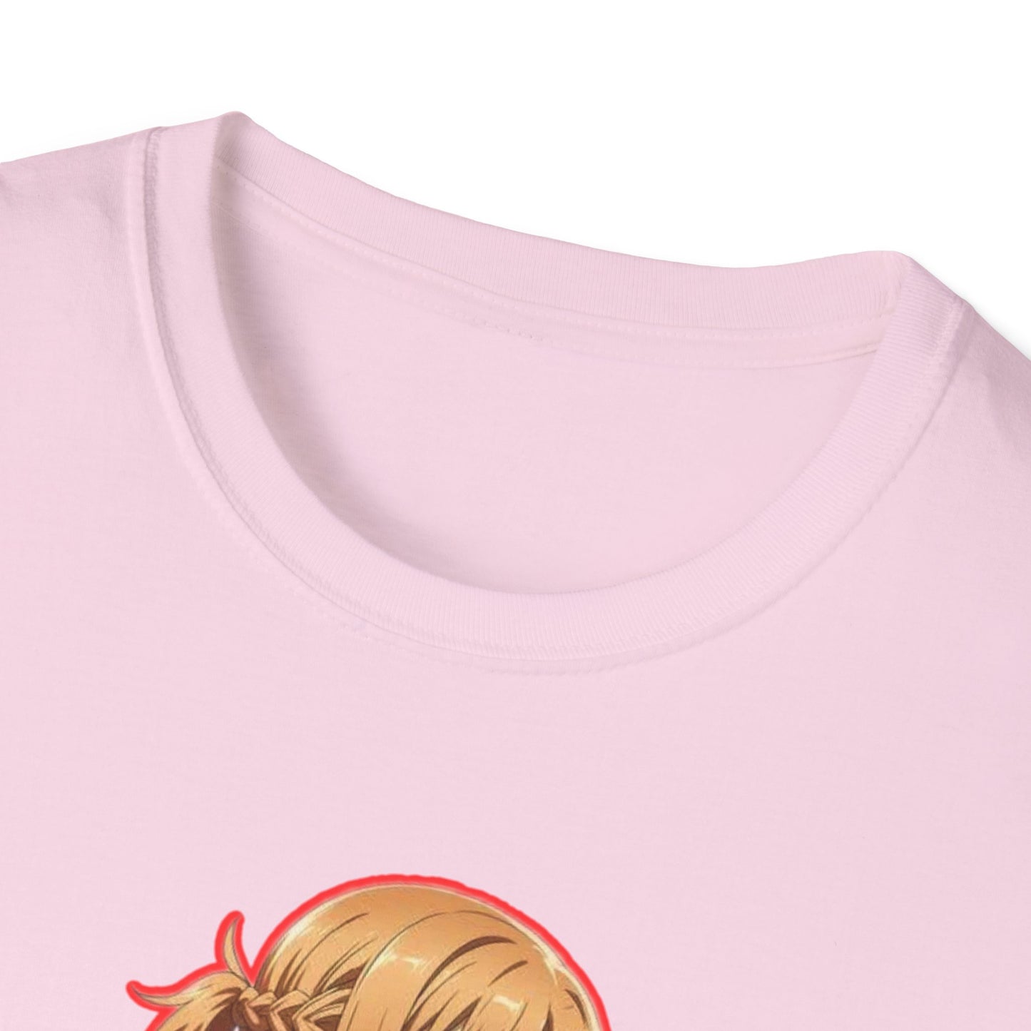 Anime-Inspired worlds of swords  Unisex Softstyle T-Shirt featuring Asuna, Casual Tee, Gift for Anime Fans, Cosplay Apparel, Perfect for Birthdays, [...]