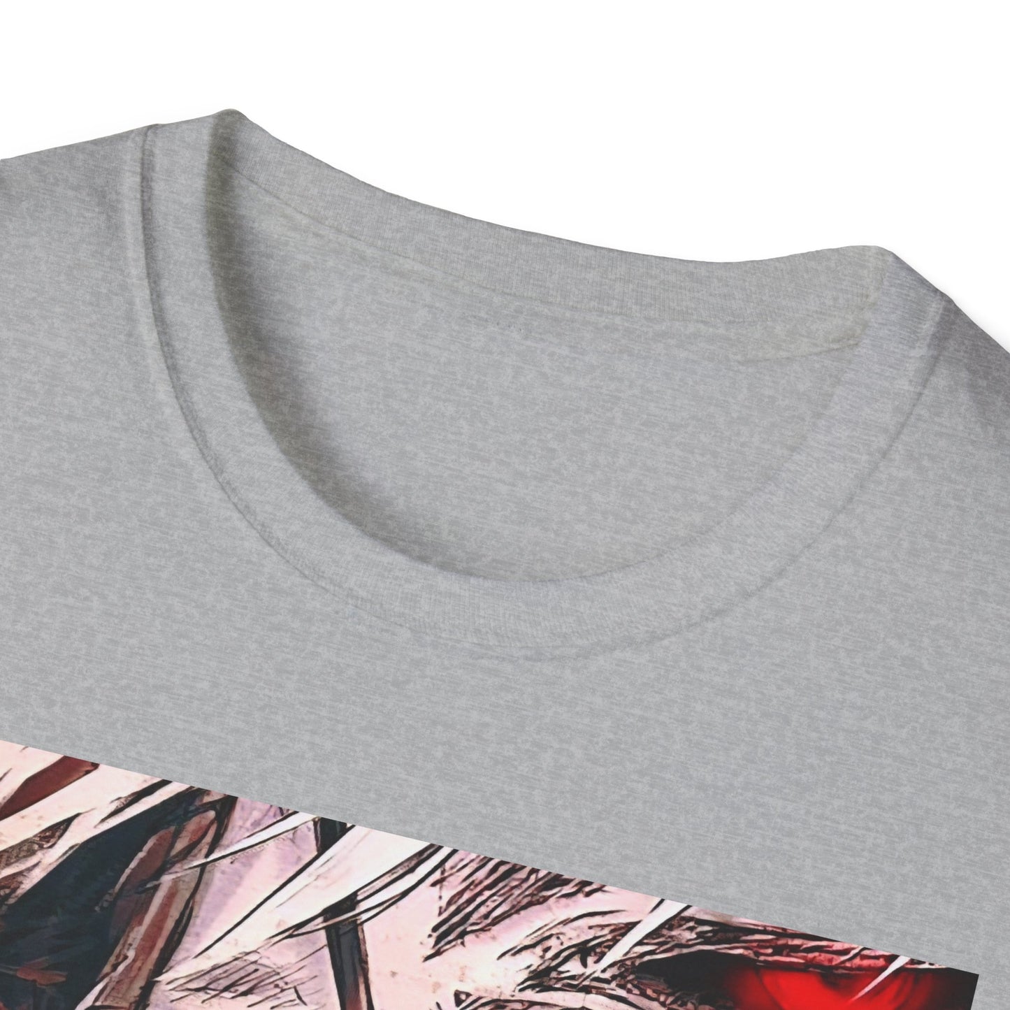 Anime-Inspired Graphic tokyo ghoul styleT-Shirt for Fans, Casual Wear, Birthday Gift, Unisex Softstyle Tee, Perfect for Conventions, Manga Enthusiasts