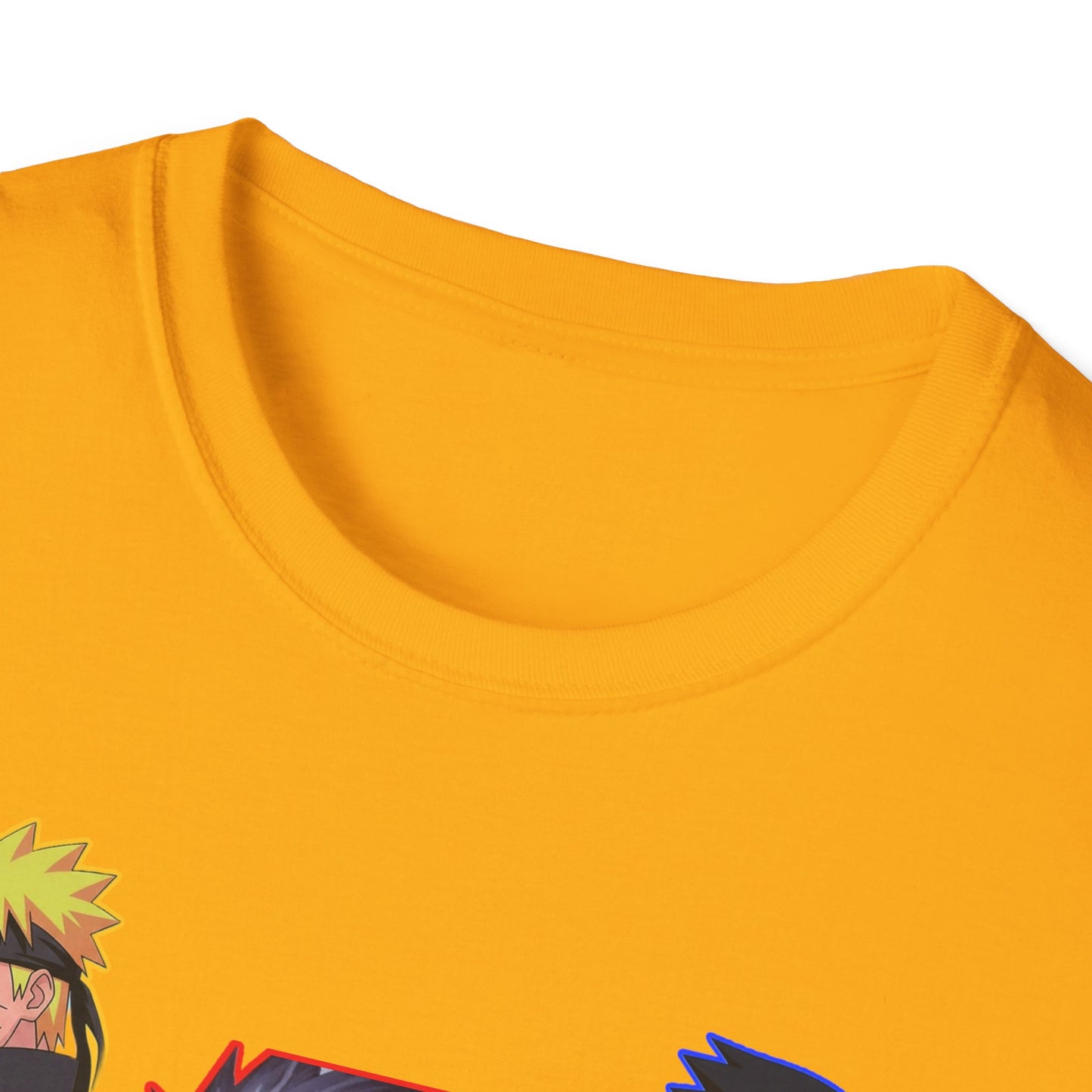 Anime-Inspired Naruto 5 Unisex Softstyle T-Shirt, Graphic Tee for Fans, Casual Wear, Gift for Birthdays, Cosplay, and Conventions