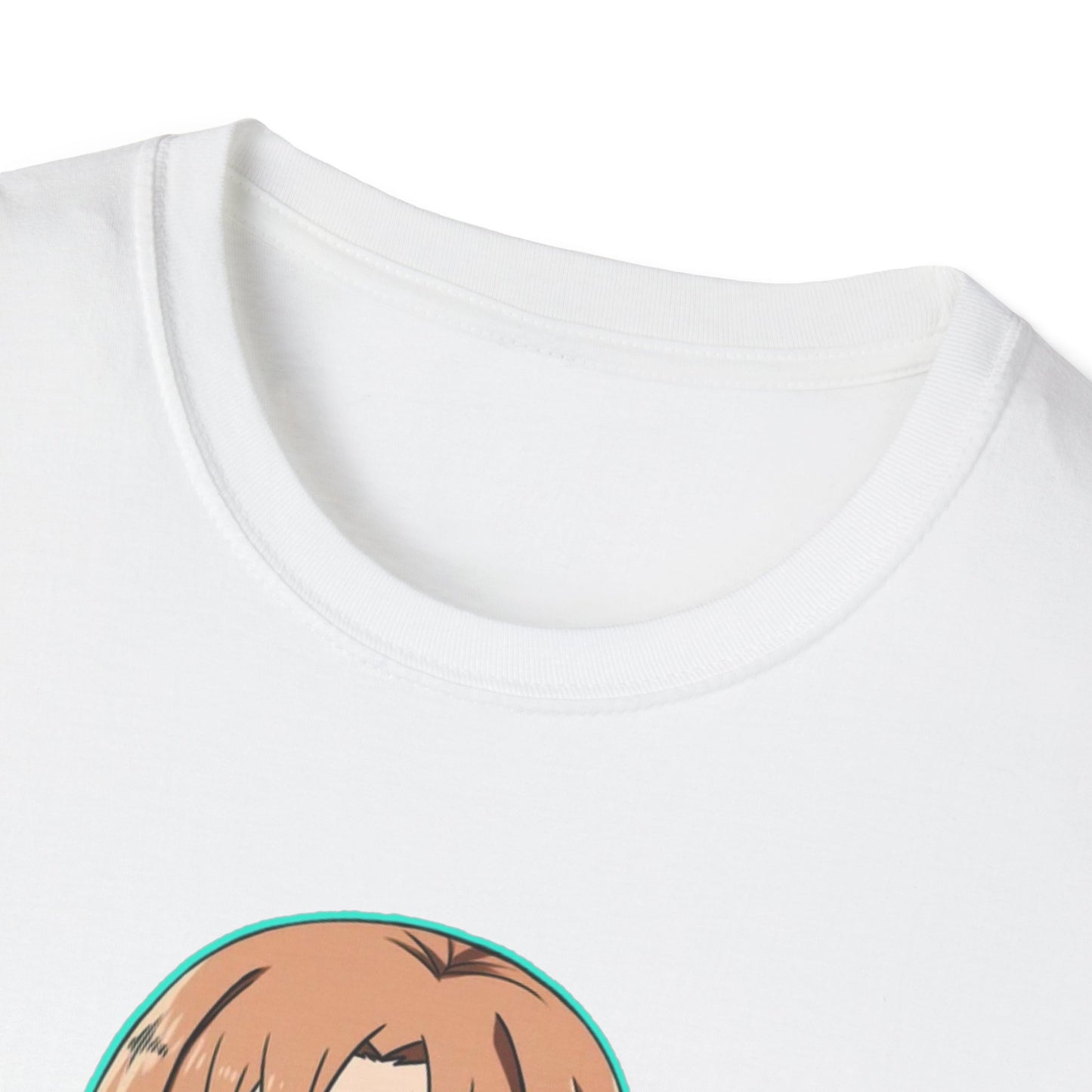 Kawaii Pancake Lover sao T-Shirt, Cute Anime Tee, Foodie Gift, Unisex Softstyle Tee, Perfect for Pancake Day, Birthday, Everyday Wear