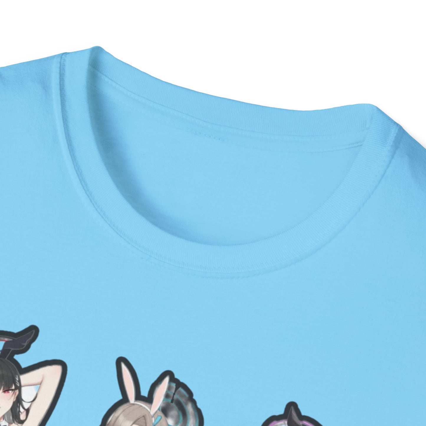 Anime-Inspired lewd bunny Unisex Softstyle T-Shirt, Cute Anime Art Tee, Casual Streetwear, Geeky Gift for Him/Her, Halloween Party Top, Graphic [...]