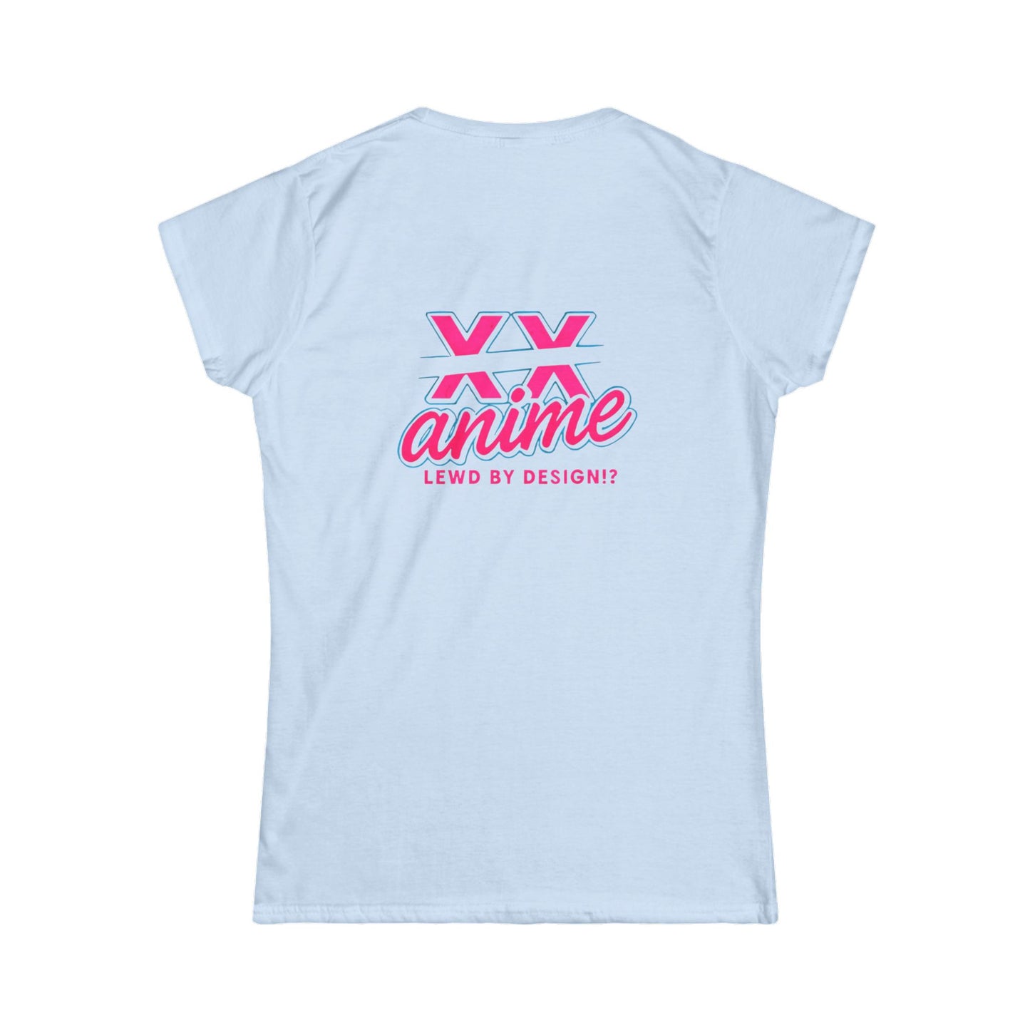 Drykage Women's Softstyle Tee, Cute Anime Gift, Casual Shirt, Fun Graphic Tee, Trendy Anime Fashion