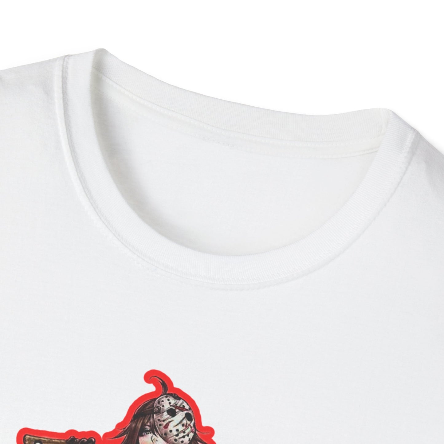 Anime-Inspired spooky season masters of horror 2Unisex Softstyle T-Shirt, Casual Top for Anime Lovers, Perfect Gift for Birthdays, Conventions, Cosplay, Fashion Statement