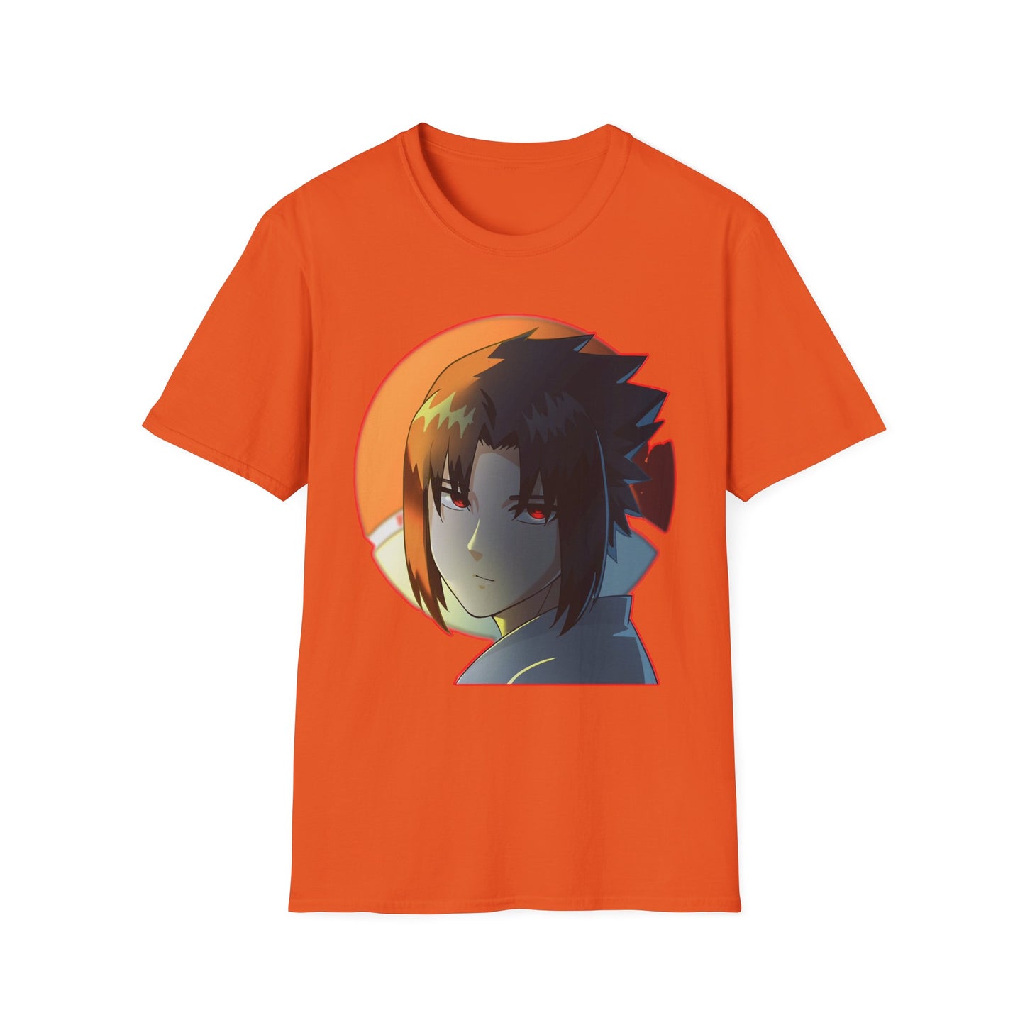Anime-Inspired naruto Unisex Softstyle T-Shirt with Cool Character Design, Graphic Tee for Fans, Perfect for Gifts, Casual Wear, Unisex Apparel