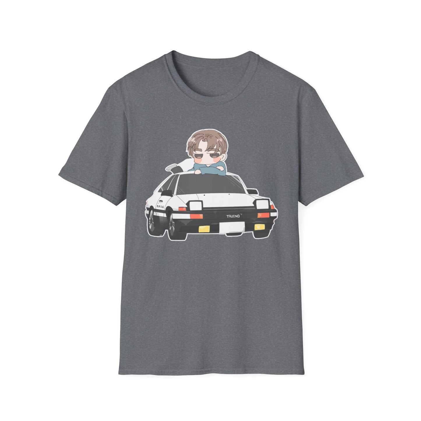 Anime-Inspired initial D 7 Unisex Softstyle T-Shirt | Cool Car and Character Design, Perfect for Gamers and Anime Fans, Gift for Birthdays, Casual [...]