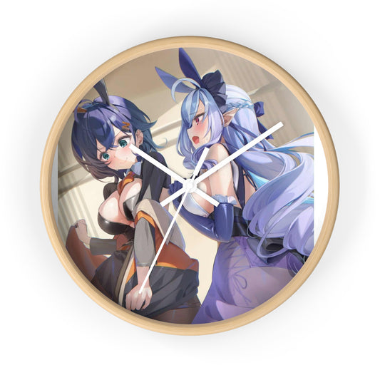 Anime Character Wall Clock | Unique Decor for Fan, Stylish Timepiece, Gift for Otaku, Bedroom Wall Art, Home Decor