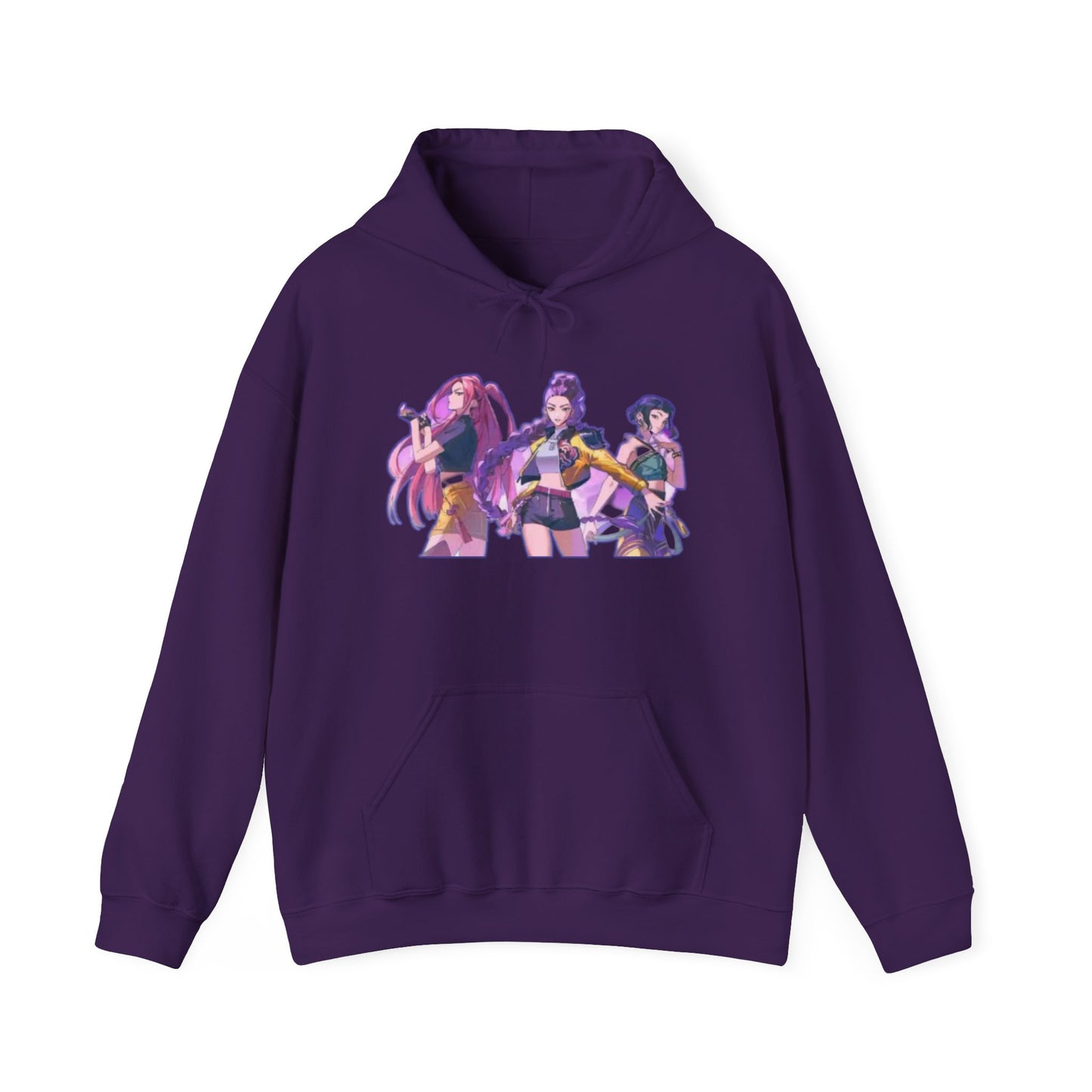 Vibrant Graphic kpop  Hoodie: Unisex Heavy Blend Sweatshirt, Cozy Gift, Casual Style, Anime Fashion, Streetwear, Everyday Wear