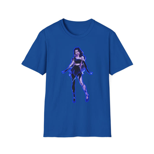 Mystical Fairy spooky season fortnite 3Graphic T-Shirt, Unisex Softstyle Tee, Fantasy Clothing, Gift for Her, Magical Daywear, Unique Fan Apparel