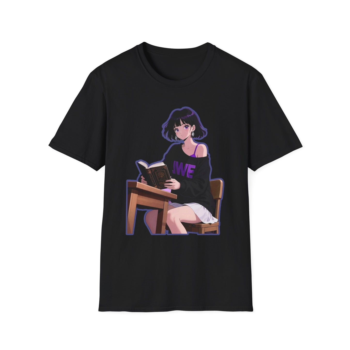 Charming Anime sailor moon 5 Reader T-Shirt | Perfect for Book Lovers, Gift for Students, Cozy Wear, Casual Style, Unique Tee