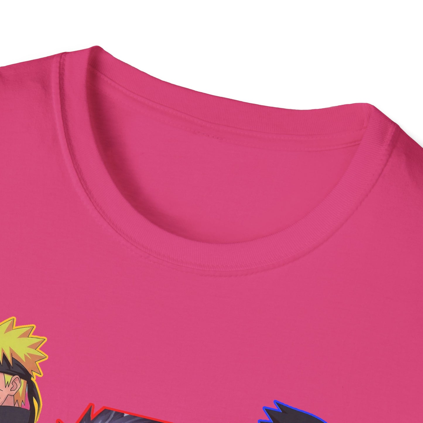 Anime-Inspired Naruto 5 Unisex Softstyle T-Shirt, Graphic Tee for Fans, Casual Wear, Gift for Birthdays, Cosplay, and Conventions