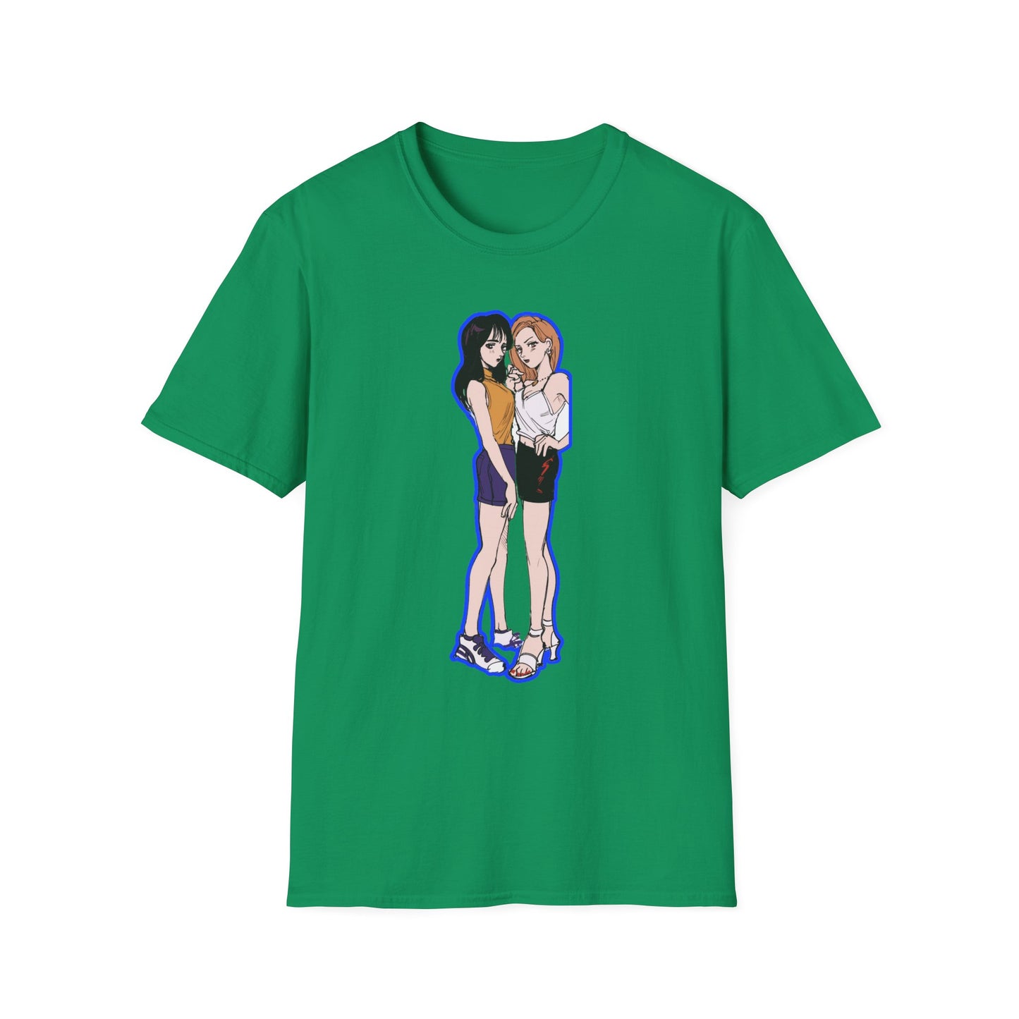 Trendy Graphic initial D 14 T-Shirt for Couples | Cute Relationship Gift | LGBTQ+ Pride | Casual Streetwear | Summer Vibes | Love Tees