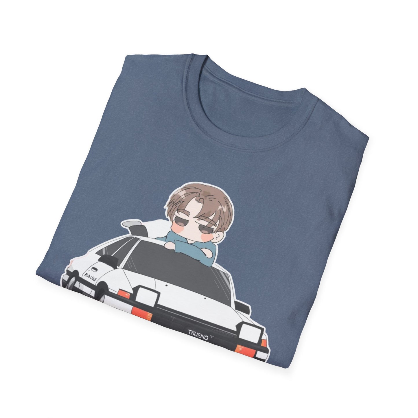Anime-Inspired initial D 7 Unisex Softstyle T-Shirt | Cool Car and Character Design, Perfect for Gamers and Anime Fans, Gift for Birthdays, Casual [...]