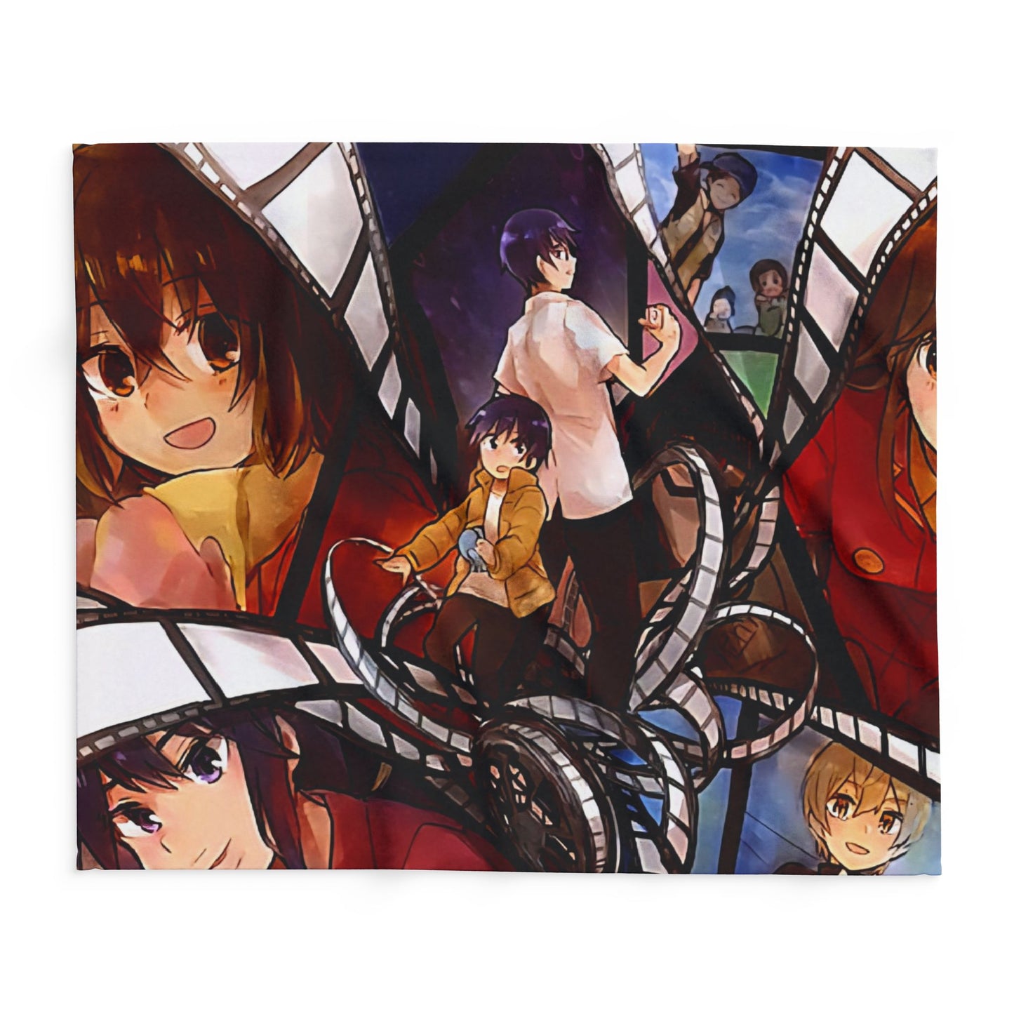Cozy Arctic Fleece Blanket for Movie Lovers, Soft Throw Blanket, Anime Blanket, Perfect for Gifts, Home Decor, & Snuggle Sessions