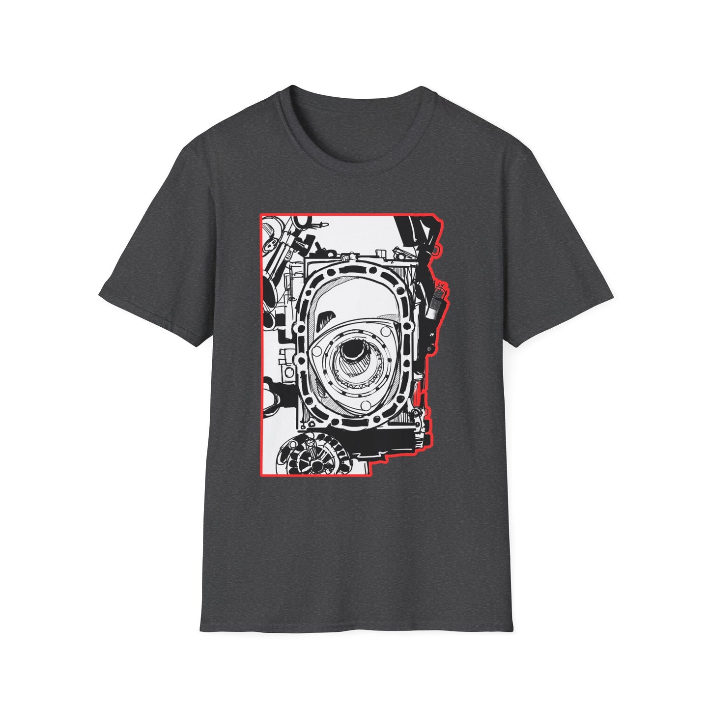 Automotive initial D 16 Eye Art T-Shirt, Gearhead Apparel, Car Enthusiast Gift, Unique Graphic Tee, Vehicle Lover's Top, Creative Statement Shirt