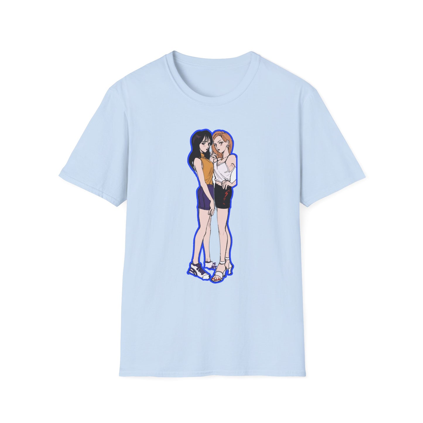 Trendy Graphic initial D 14 T-Shirt for Couples | Cute Relationship Gift | LGBTQ+ Pride | Casual Streetwear | Summer Vibes | Love Tees