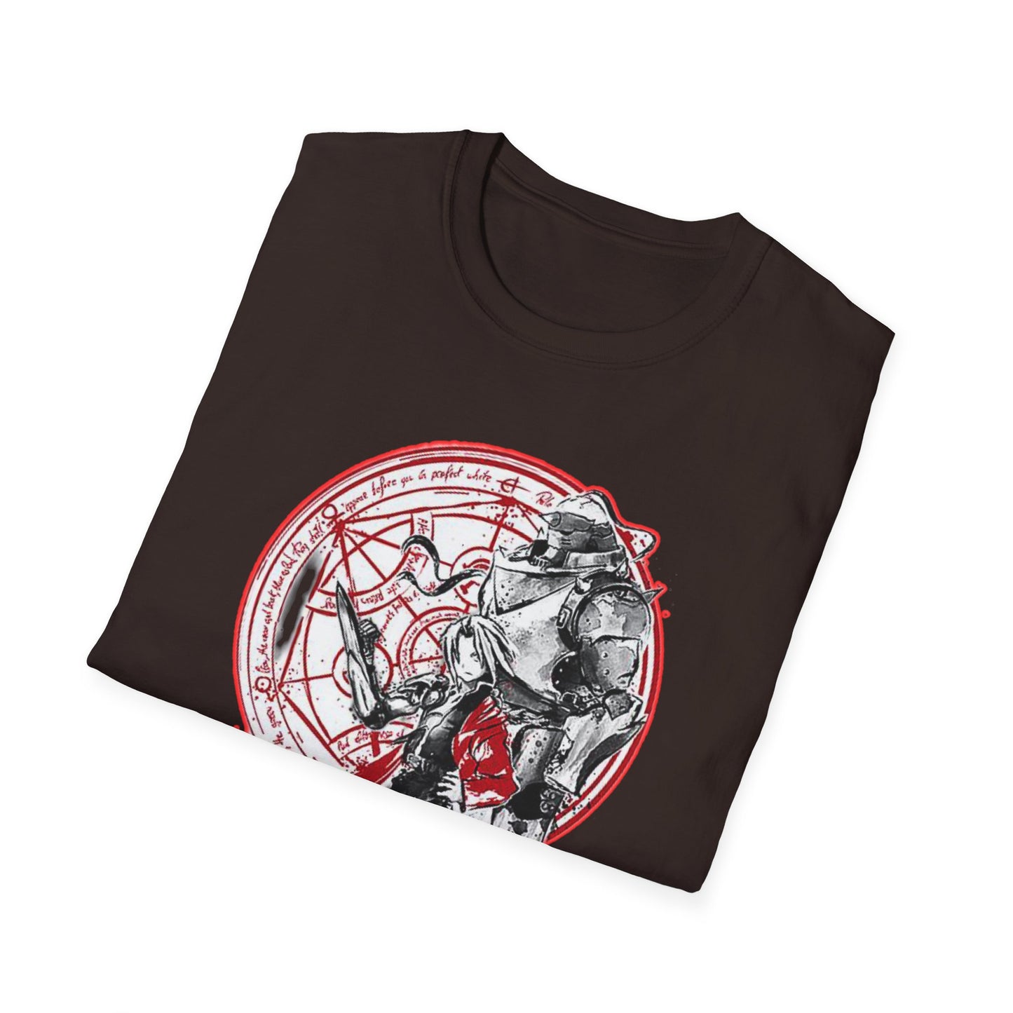 Unisex Graphic fma 2T-Shirt with Alchemist Design – Stylish Casual Wear, Anime Gift, Perfect for Fans, Everyday Comfort, Unique Gift Idea