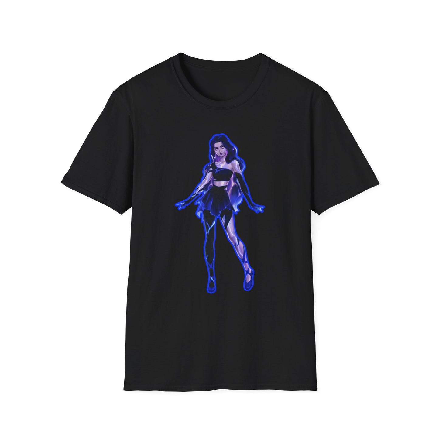 Mystical Fairy spooky season fortnite 3Graphic T-Shirt, Unisex Softstyle Tee, Fantasy Clothing, Gift for Her, Magical Daywear, Unique Fan Apparel