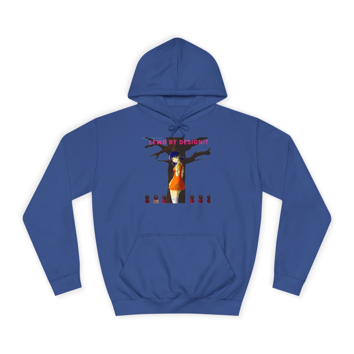 Trendy Anime College Hoodie, Cozy Unisex Sweatshirt, Perfect Gift for Students, Casual Streetwear, Unique Graphic Pullover