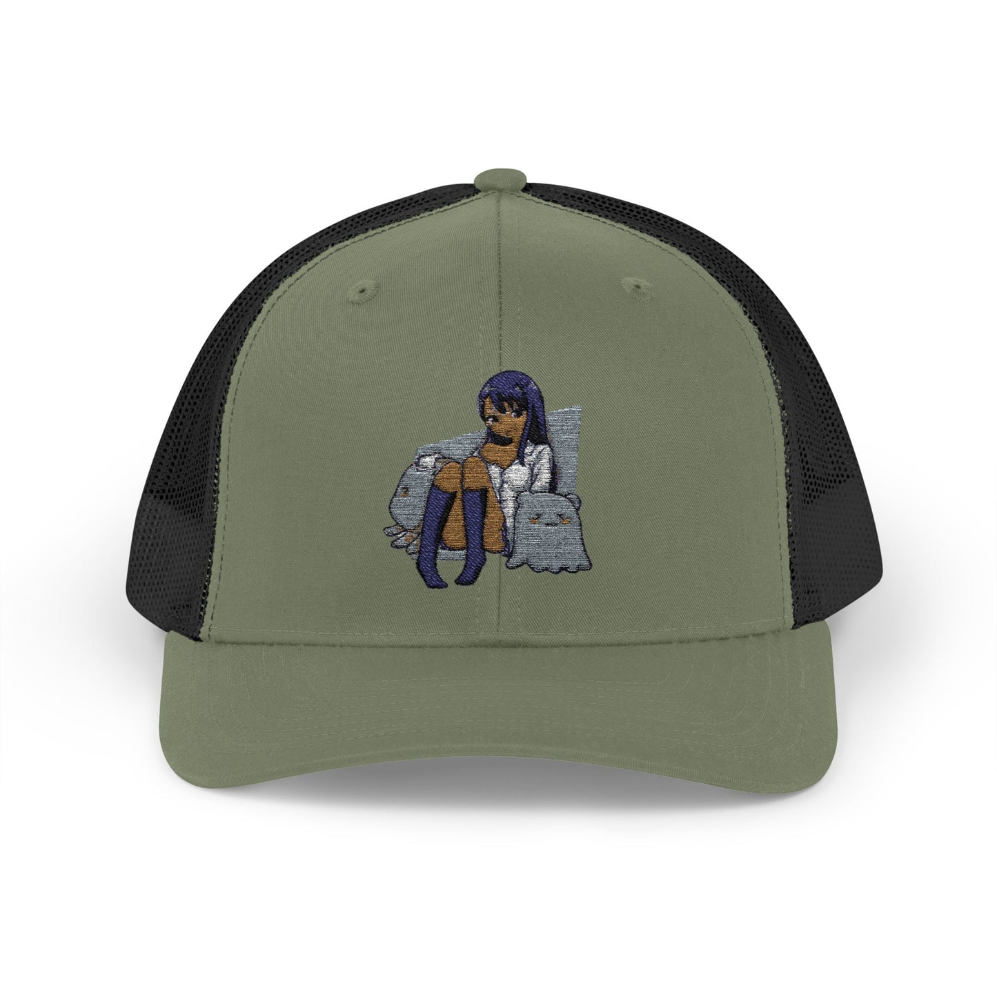 Chic Embroidered Snapback Trucker Cap, Stylish Hat for Women, Casual Fashion Accessory, Perfect Gift, Summer Vibes