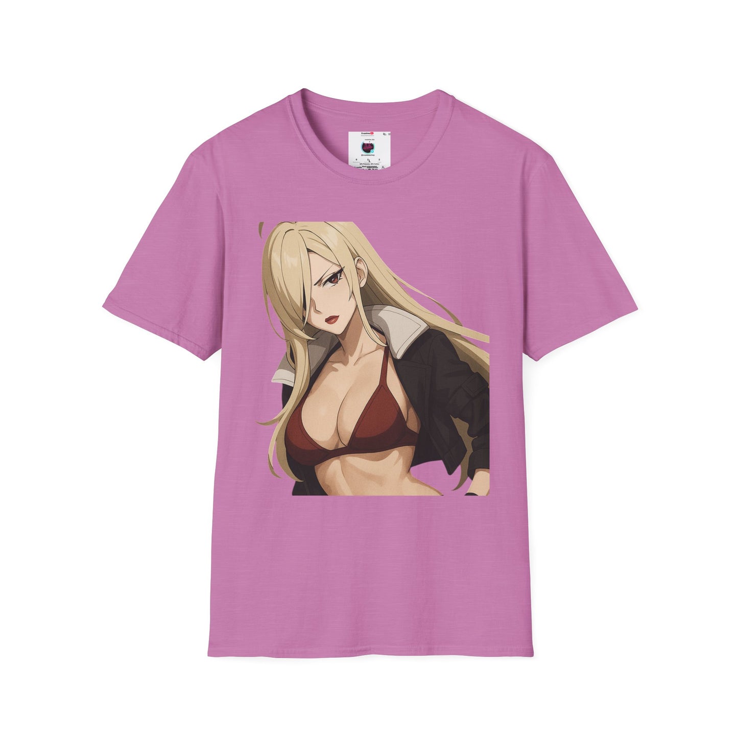Anime-Inspired Unisex T-Shirt with Bold Graphics – Casual Wear, Fan Merchandise, Unique Gift, Stylish Daily Outfit, Graphic Tee