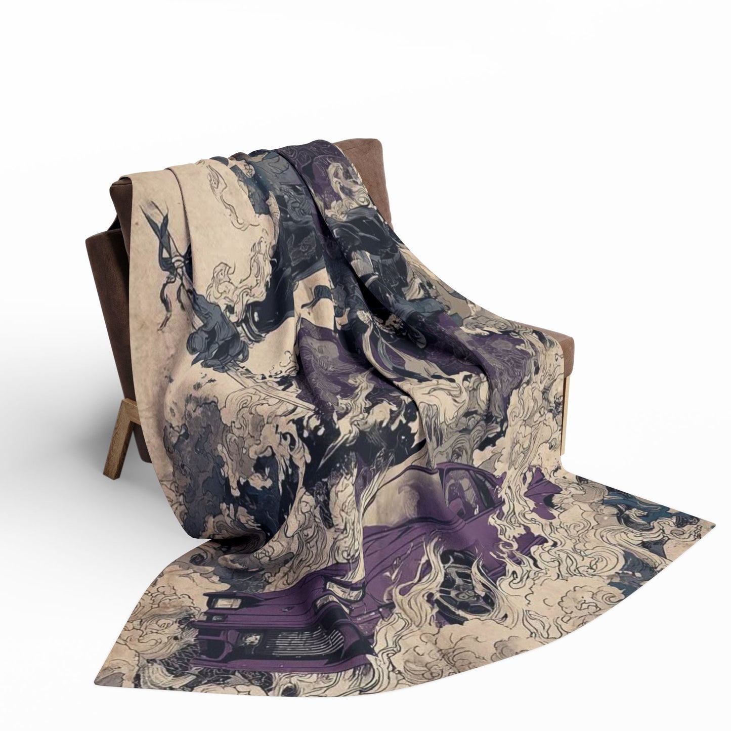 Artistic Fleece Blanket with Fantasy Design, Cozy Blanket for Home Decor, Unique Gift for Enthusiasts, Statement Piece, Perfect for [...]