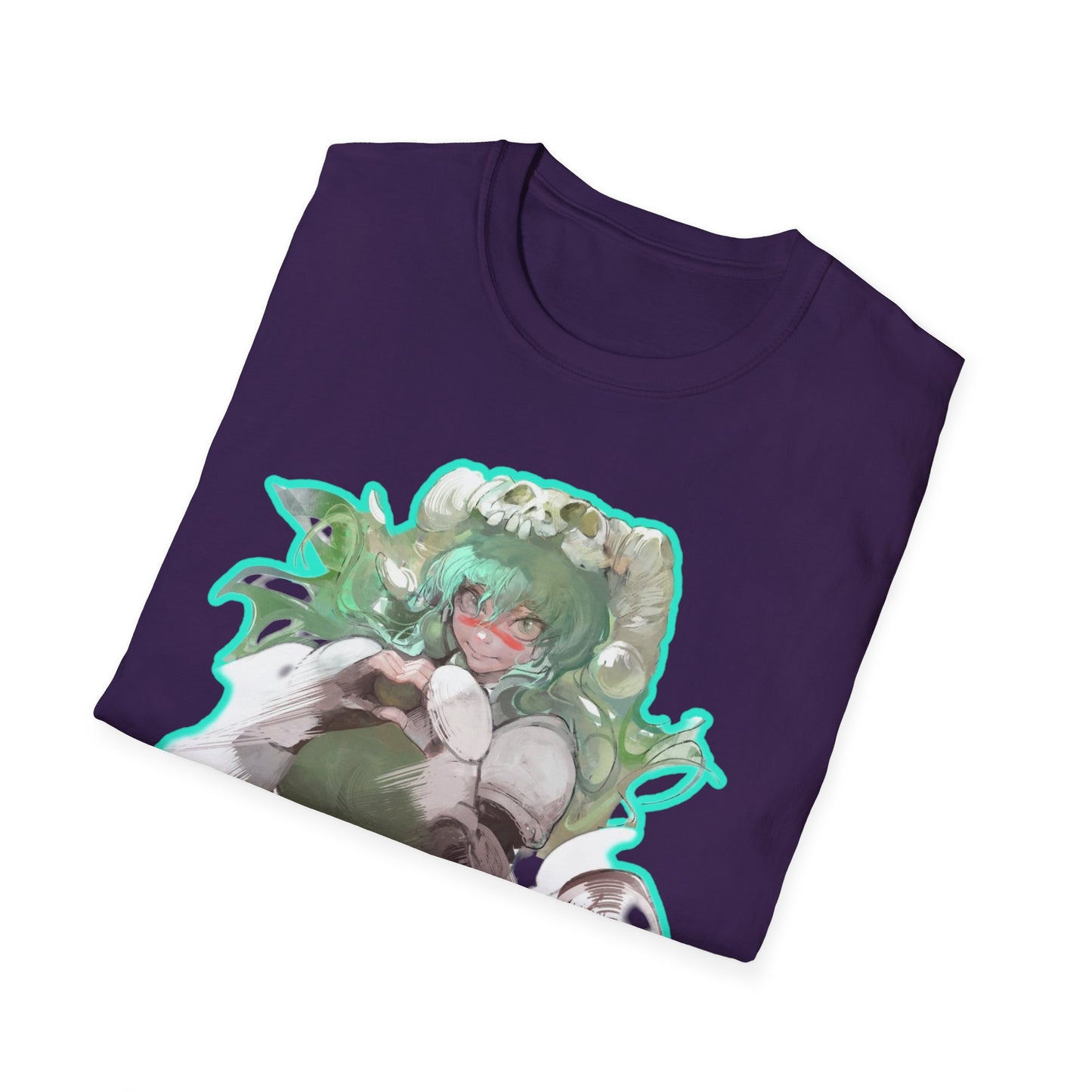 Whimsical Character bleach style 1 Graphic Tee, Cute Anime Shirt, Fantasy Apparel, Perfect Gift for Anime Lovers, Unisex Softstyle T-Shirt