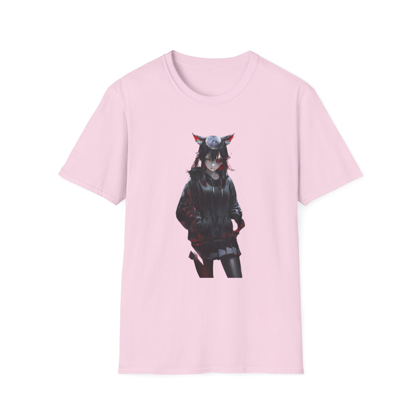 Anime-Inspired Graphic tokyo ghoul style 6T-Shirt, Unisex Softstyle Tee, Casual Wear, Gift for Otaku, Anime Expo, Trendy Streetwear, Unique Fashion