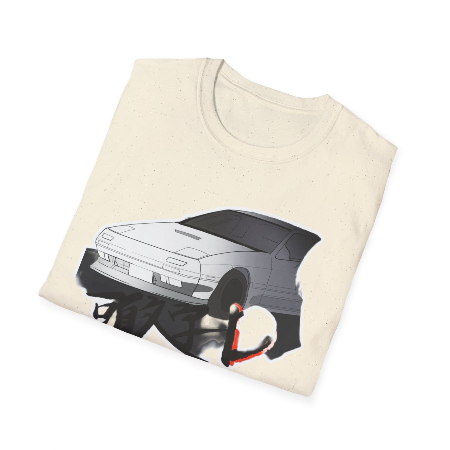 Cool Car Graphic initial D Unisex Tee, Softstyle T-Shirt for Auto Enthusiasts, Perfect Gift for Birthdays and Car Shows, Casual Everyday Wear