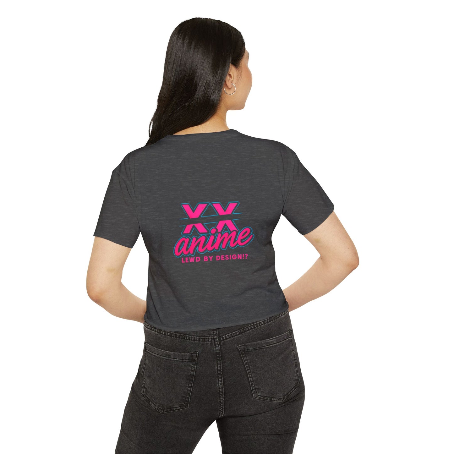 Anime-Inspired Women's Festival Crop Top, Cute Summer Top, Party Wear, Trendy Apparel, Anime Lover Gift, Festival Fashion
